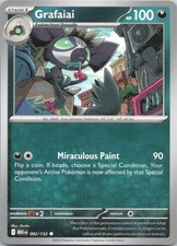Grafaiai #92/132 (LP) ME01: Mega Evolution MEG Pokemon