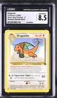 1999 Pokemon Black Star Promos Dragonite Mewtwo Strikes Back #5 CGC 8.5