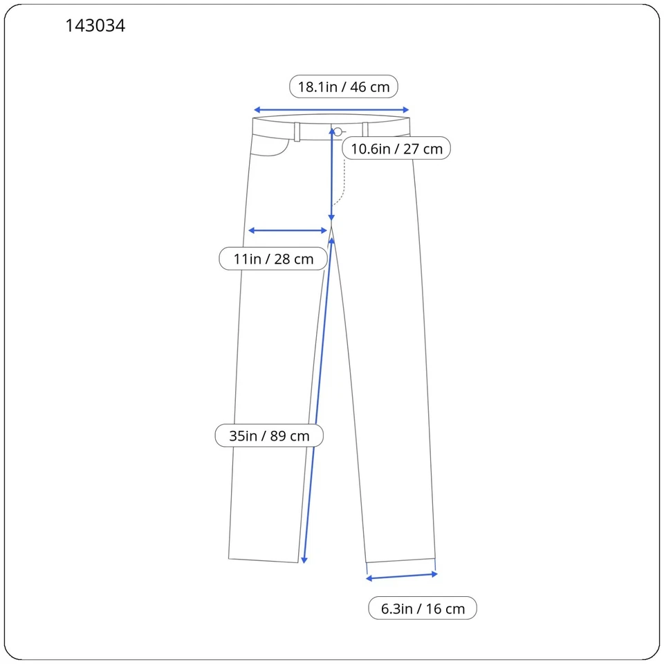 Pantalones de mezclilla DENHAM Bolt ajustados para hombre W34/L34 azul desteñido bigotes botón elástico Foto 3 de 4