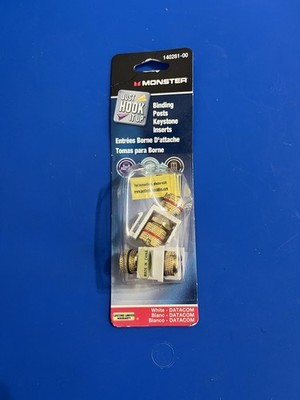 Monster 140261-00 Cable Just Hook It Up Adapter, Binding Post Keystone