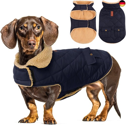 CITÉTOILE Wintermantel Hundemantel, Warme Winterjacken mit