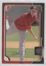 2015 Bowman Prospects Black-Red Aaron Blair #BP76 1s8