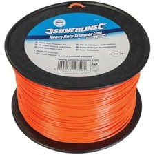 Silverline Heavy Duty Trimmer Cutting Line 2mm x 377m (427692)