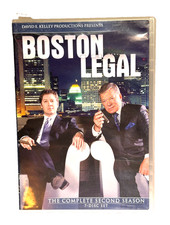 Boston Legal Complete Second Season DVD 7-Disc Set 2006 Widescreen Dolby Digital