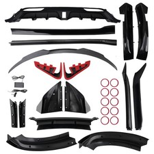 Full Body Kit Frontrear Bumperrear Spoilerside Skirts For 24-25 Tesla Model 3 Full Body Kit Frontrear Bumperrear Spoilerside Skirts For 24-25 Tesla Model 3