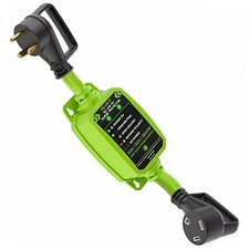 RV Surge Protector 30 AMP - Circuit Analyzer 30 Amp RV Surge Protector Green