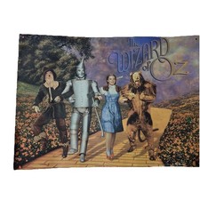 THE WIZARD OF OZ YELLOW BRICK ROAD TIN SIGN #MS-121713063 Made In USA Vtg #36