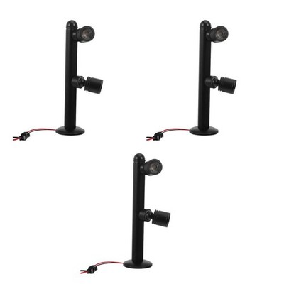 3 Pieces Vitrine Strahler Mini Spotlights Vitrinenbeleuchtung