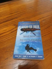 No Room for Error by Carney & Schemmer, Paperback, Military, Special Forces, US