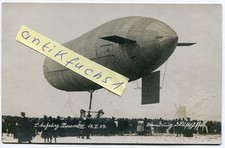 Zdjęcie - 2 : niemiecki sterowca PARSEVAL III / PL 3 w Bitterfeld dnia 18.2. 1909