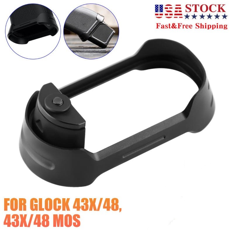 Aluminum Flared Magwell For Glock 43X/48 / G43X G48 MOS Anodized