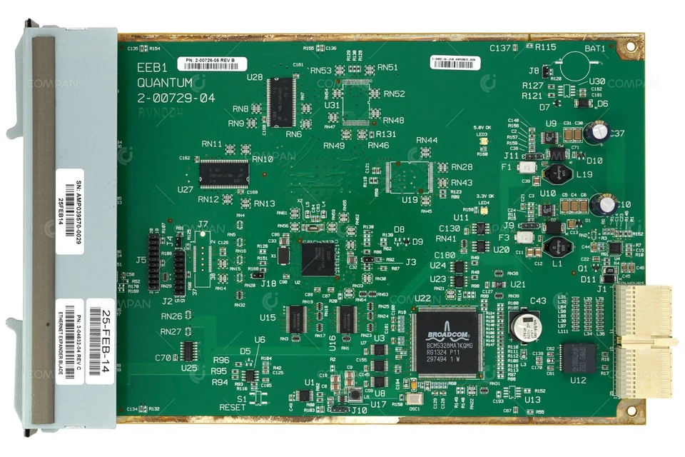 3-04632-04 QUANTUM 6-PORT ETHERNET LIBRARY EXPANDER BLADE FOR SCALAR I500 I6000 - Image 2 of 4