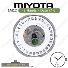 Genuine Miyota 1m12 Gm12 Watch Movement Japan Multiple Variations