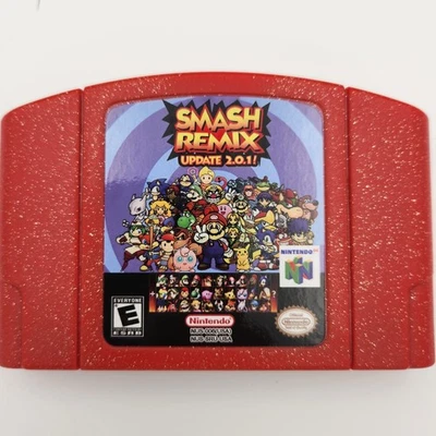 Smash Remix V 2.0.1 - Nintendo 64 - Tested & Working - Image 1 of 4