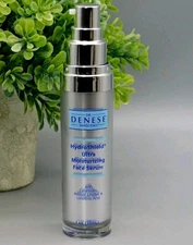 Dr Denese HydroShield Ultra Moisturizing Face Serum w/Pump 1 oz New Without Lid