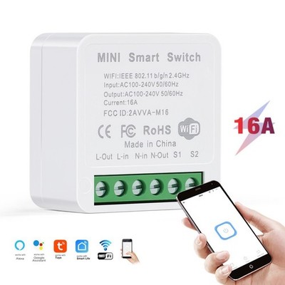 WiFi Smart Switch für einfache Installation Timerfunktion nahtlose Integration