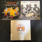 Queen 3 x LP Vinyl Record Job Lot Night at the Opera Kind of Magic The Works