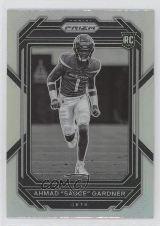2022 Panini Prizm Variation Silver Ahmad Gardner Sauce #341 Rookie RC 09wc