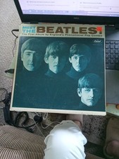 Rare Meet the Beatles First Press Stereo No BMI or ASCAP credits vinyl Record 