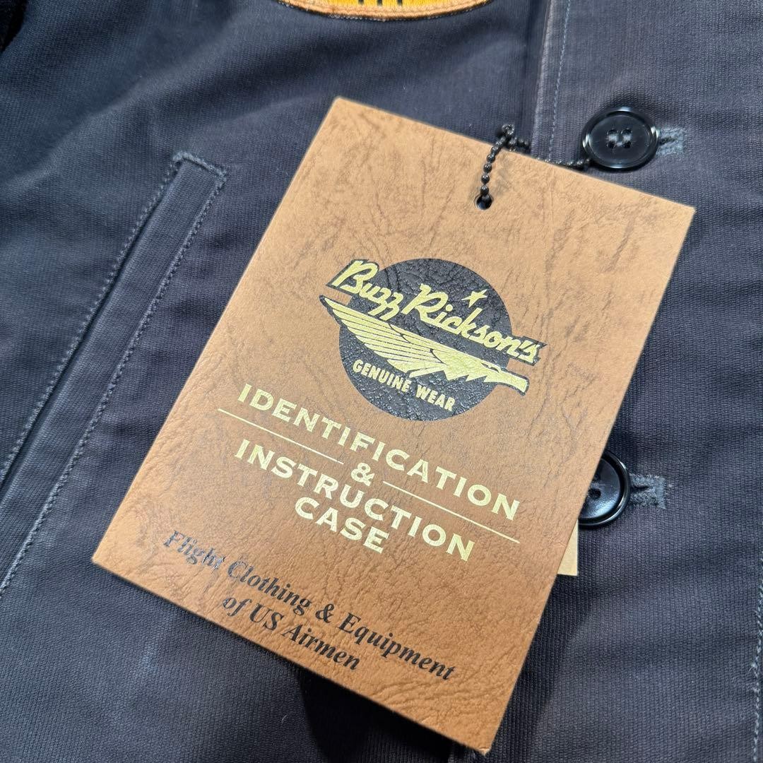 Buzz Rickson's BR12030 N-1 Deck Jacket Patch Cust… - image 3