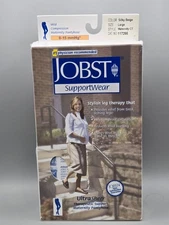Jobst Support Wear Mild Compression Maternity Pantyhose Silky Beige L CS1