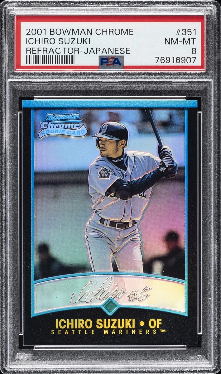Bowman Ichiro Suzuki Rookie Baseball Sports Trading Cards