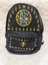 if Rucks Embroidery Eyeball Cross Studs