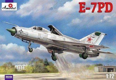 E-7PD Soviet aircraft / 1:72 - Amodel 72221