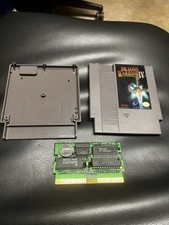 Dragon Warrior IV 4 Nintendo NES 1992 Authentic Tested Working Cartridge Only
