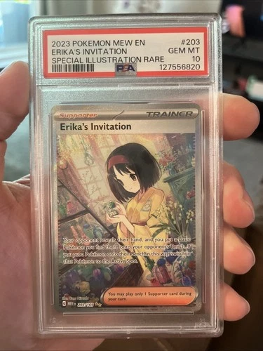 SV: Scarlet & Violet 151 #203/165 Erika's Invitation PSA 10