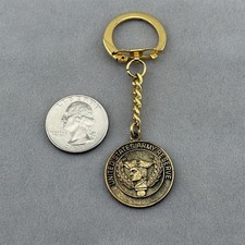 United States Army Reserve Vintage Small FOB Keychain Key Ring 60623
