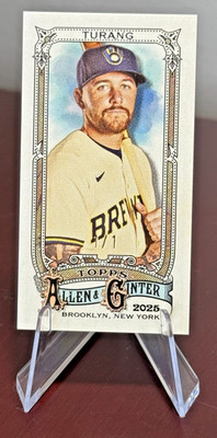 *1/1* 2025 Topps Allen & Ginter Brice Turang MINI- 1/1! -ONE OF ONE #222 Brewers