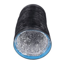 7in Dryer Vent Hose 6.56ft Flexible PVC Aluminum Foil Exhaust Duct