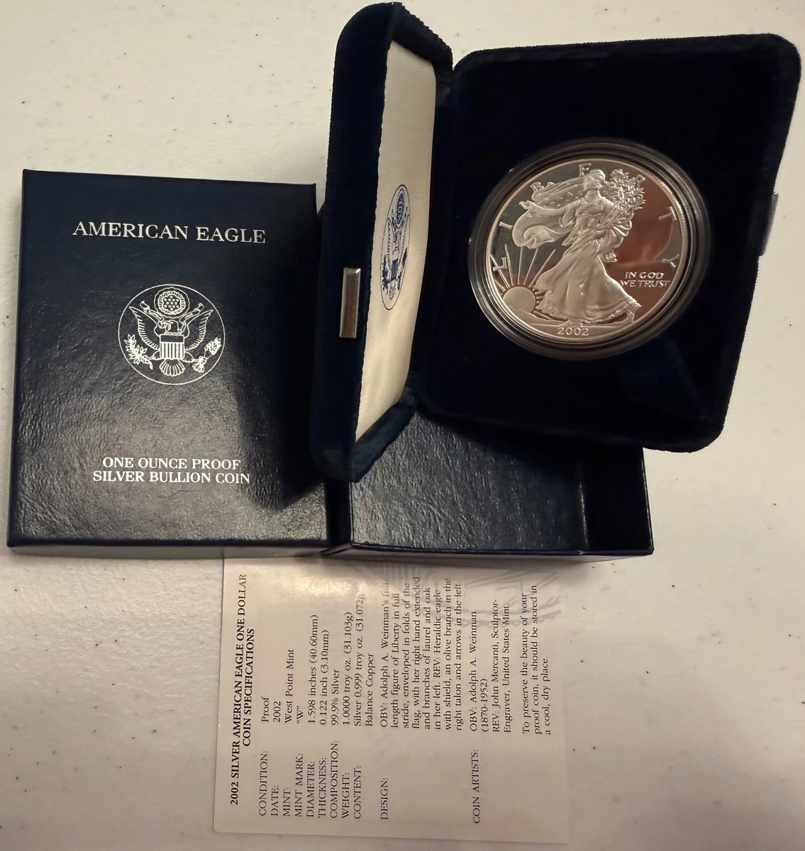 American Silver Eagle Case Bullion Coin for sale | eBay