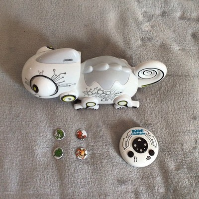 Silverlit Robo Chameleon RCX-01 Chameleon-Roboter mit Fernbedienung & Anleitung