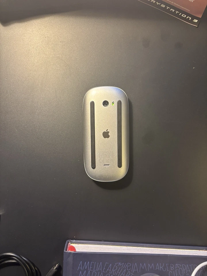 Apple Magic Mouse 2 Weiß, Kabellose Maus, Model A1657 - Bild 2 von 3