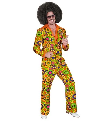 Widmann The 70s Groovy Style - Yellow Circles (Jacket, Pants) (M) Yellow - Imagen 1 de 4