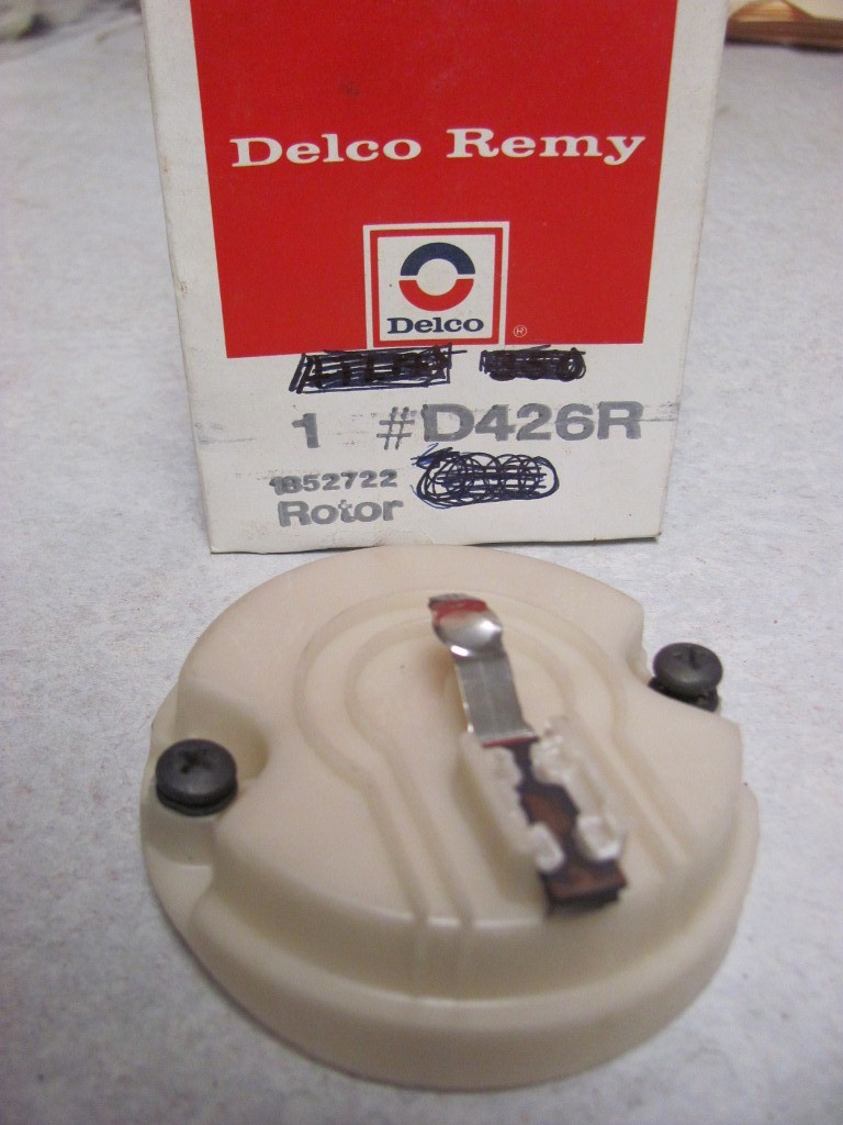 ●DeDoe NOS Delco D426R Distributor Rotor Z28 SS Corvette Camaro White