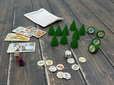 1982 Enchanted Forest Game by Ravensburg Replacement 13 Trees Tokens Cards OTHER