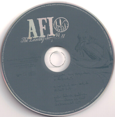 AFI - The Leaving Song Pt. II (CD, Single, Dig) | eBay