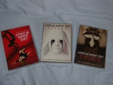 lot of 3 American Horror Story DVDs, The Complete Seasons 1-3