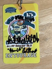 WING BOWL 15 Entourage Pass Joey Chestnut,Humble Bob,Patrick Bertoletti Auto