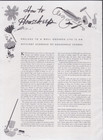 Housebeautiful May 1941 Photo Illustration How to Housekeep Chart
