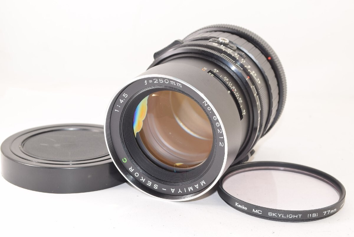 For Parts] Mamiya Sekor C 250mm f/4.5 telephoto Lens For