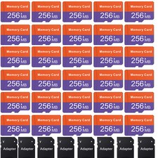 Wholesale 100pcs 256MB Micro SD Card Flash TF Cards SD Card Class 4 Memory Cards