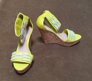 lime green shoes heels