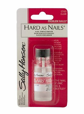Sally Hansen Hard As Nails Regular, Clear 0.45 oz
