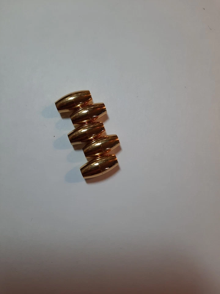 Stainless Steel Magnetic Clasps 2 Sets 20 Pcs. Leather/cord. JL119 - Image 2 of 3