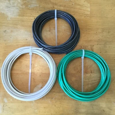 CERRO, COLONIAL, ENCORE, SOUTHWIRE 3-100 Ft AWG #12 Gauge THHN/THWN Stranded Copper Building Wire, 7 COLOR CHOICES