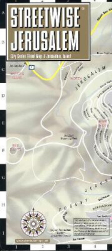Streetwise Jerusalem Map - Laminated City Center Street Map of Jerusalem,